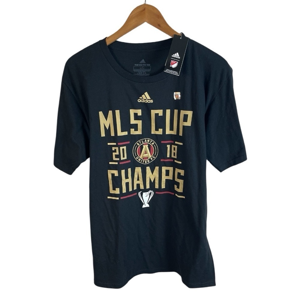 TS933 NWT Mens Adidas MLS Atlanta United 2018 Soccer T Shirt L